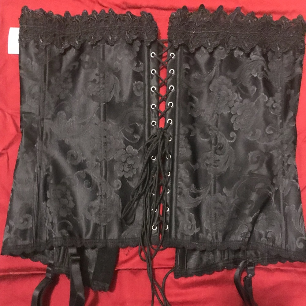 Frederick’s of Hollywood corset